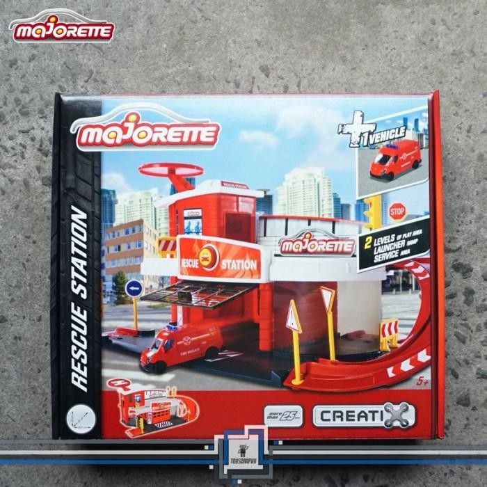 Majorette Creatix RESCUE STATION PLUS 1 VEHICLE
