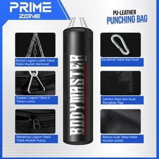 Bodymaster Premium Sandsack Punching Bag Bm-E035, Samsak Tinju Boxing Samsak Kulit Gantung Samsak