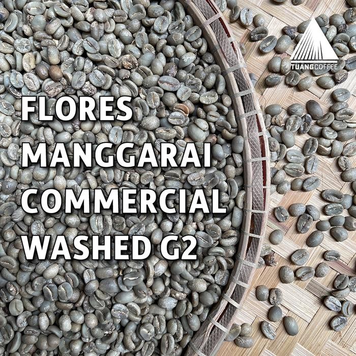 PROMO  Green Bean Arabica Classic Washed Grade 2 - 1kg Biji Kopi Mentah Flores Manggarai