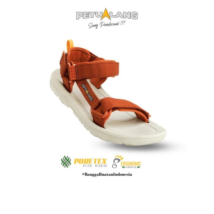 Eiger - Sendal Petualang Seri Sawarna - Sandal Strap Palang Gunung/Hiking Pria Wanita -Sendal Gunung