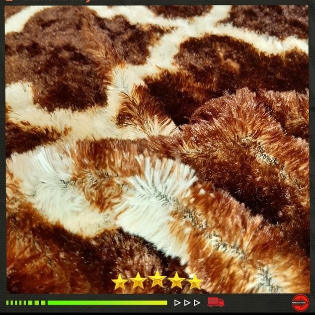 Terlaris KAIN BULU RASFUR RAFSUR MOTIF UK 150X100CM