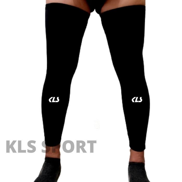 0k9y- Manset Kaki Volly Futsal Bola Gowes, Legsleeve Stoking Olahraga Mangset Kaki Deker
