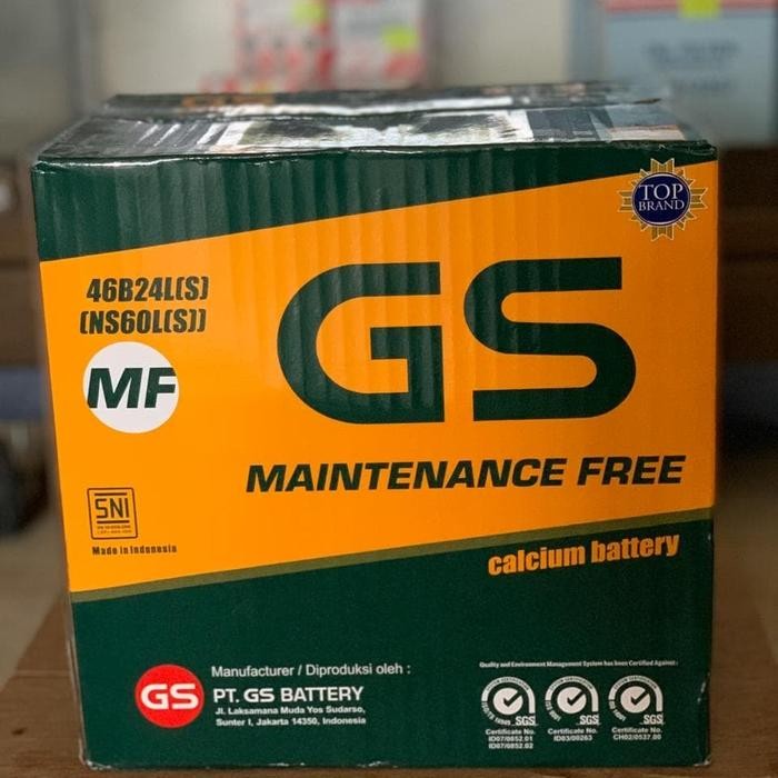 Aki Mobil Crv Gs Astra Ns 60 Ls Mf/Kering