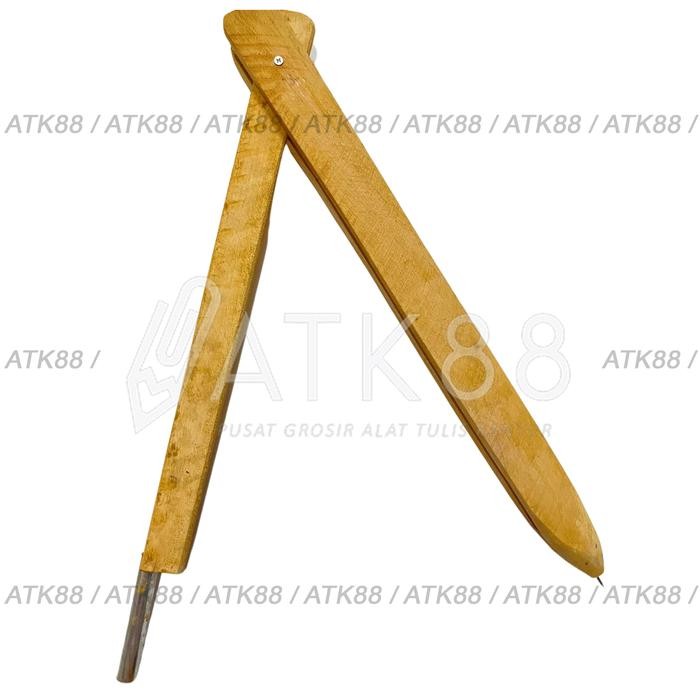 Jangka Jumbo Papan Tulis / Jangka Blackboard Kayu Besar