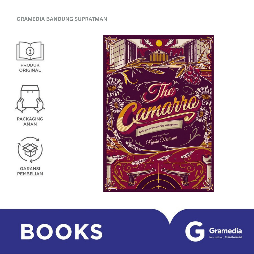 Gramedia Bandung Supratman | Buku Novel THE CAMARRO | Buku Novel Best Seller | Buku Novel Original G