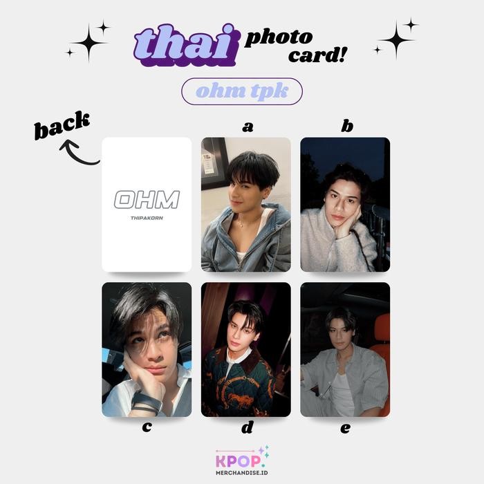 PHOTOCARD THAI ACTOR THAILAND AKTOR PHOTOCARD UNOFFICIAL PHOTOCARD