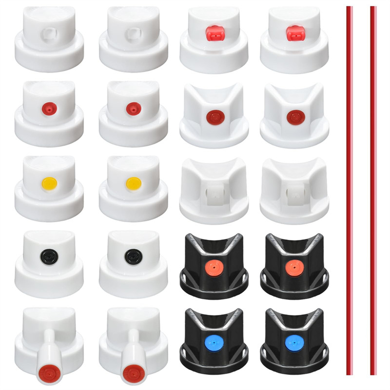 IMPORT RMWIN-Universal 20 Cap And Tip Kit For Montana/Rust-Oleum Spray Cans - Graffiti, Automobile,