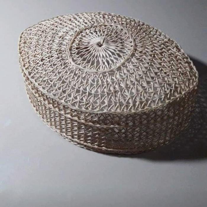 ASLI Peci Rotan Kopiah Khas Kalimantan READY STOCK