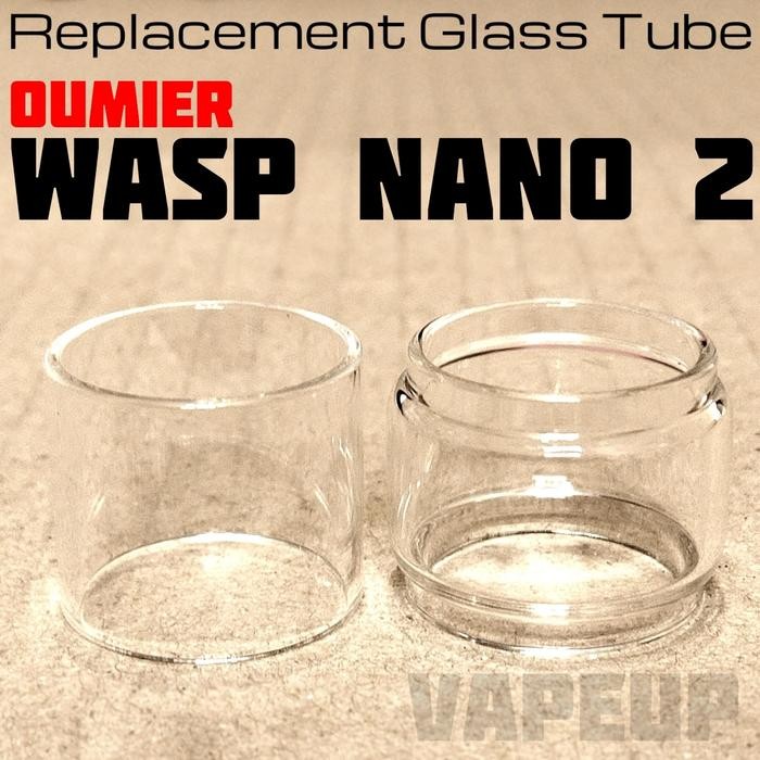 BeliBeliSale- Glass Tube For Wasp Nanorta 2 Kaca Wasp 2 Vapeup