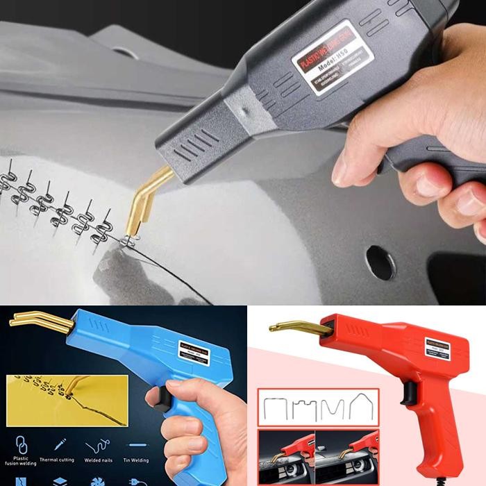 Alat Las Plastik Solder Stapler Body Mobil Motor Bumper Welding Gun