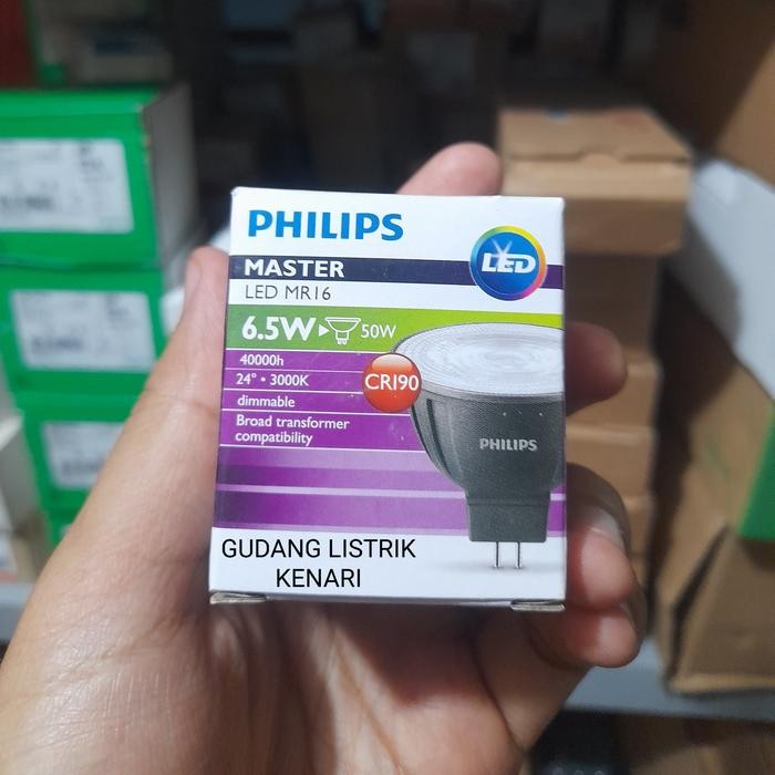 Phillips Master LED MR16 6.5W 6,5W 6,5 Watt 24D Kuning