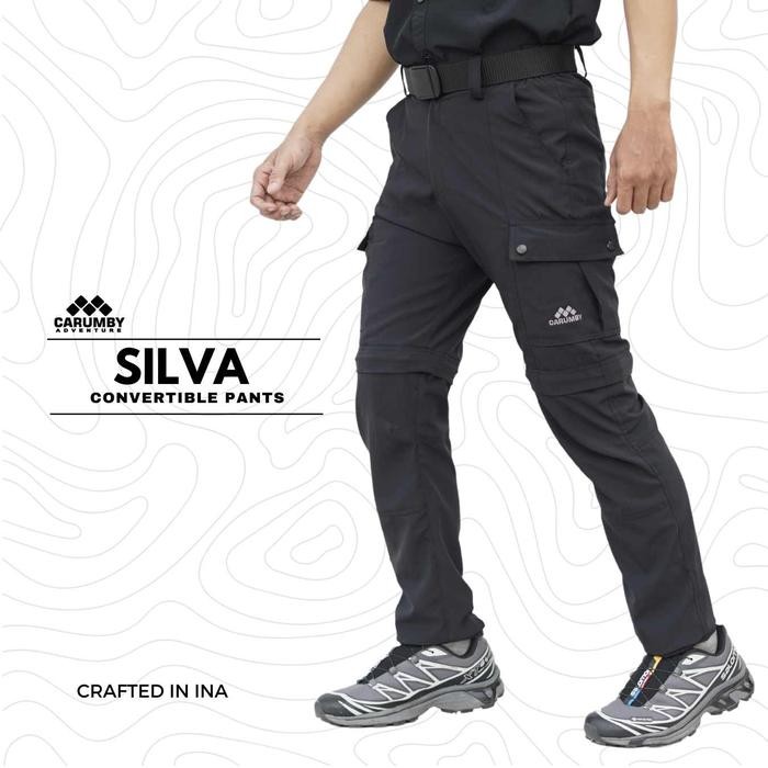 PROMO Celana Gunung Sambung Cargo Carumby SILVA Hiking Pants Celana Panjang Pria Wanita Sport