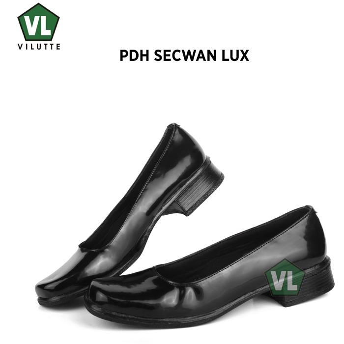 [Exclusive] Sepatu Pantofel Pdh Polwan Secwan - Sepatu Satpam Wanita