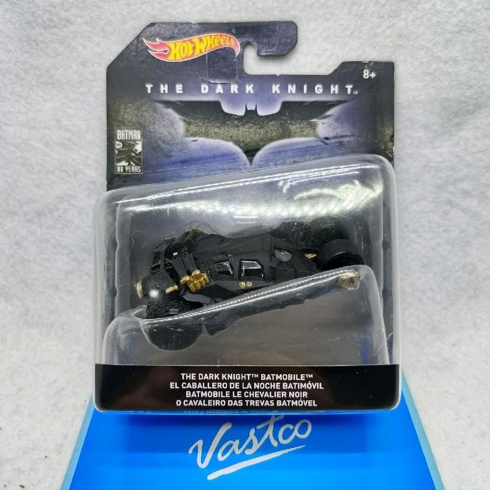 HOT WHEELS BATMAN THE DARK KNIGHT BATMOBILE TUMBLER 1/50 HOTWHEELS DKL27 TOY DIECAST CAR REAL RIDERS