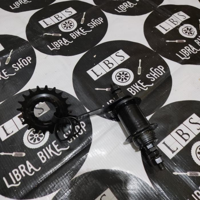 HUB BELAKANG TORPEDO ODESSY 36H HITAM l TERPEDO COASTER NAP