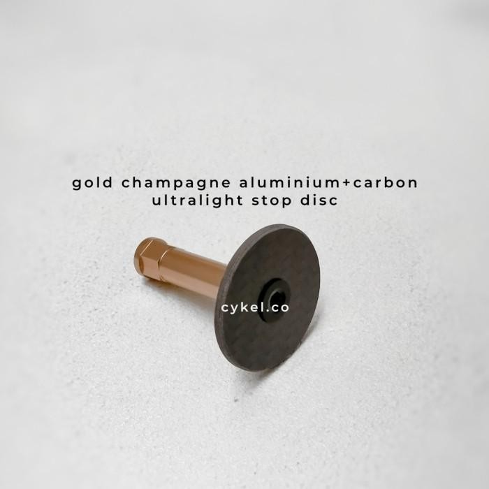 gold seatpost carbon stop disc bronze 3sixty aceoffix folding bike