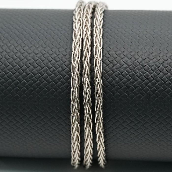 Nakamichi Authentic - Xinhs 8 Core Silver Plated Copper 3.5Mm / Usb Type C Upgrade Cable With