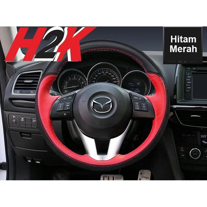Cover Steer Mazda CX5 - Cover Steering Kulit - Leather - Mazda CX5
