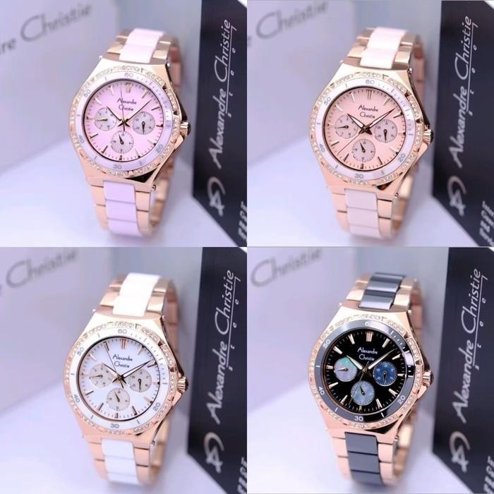 Jam Tangan Wanita Alexandre Christie AC 2294 BF Original