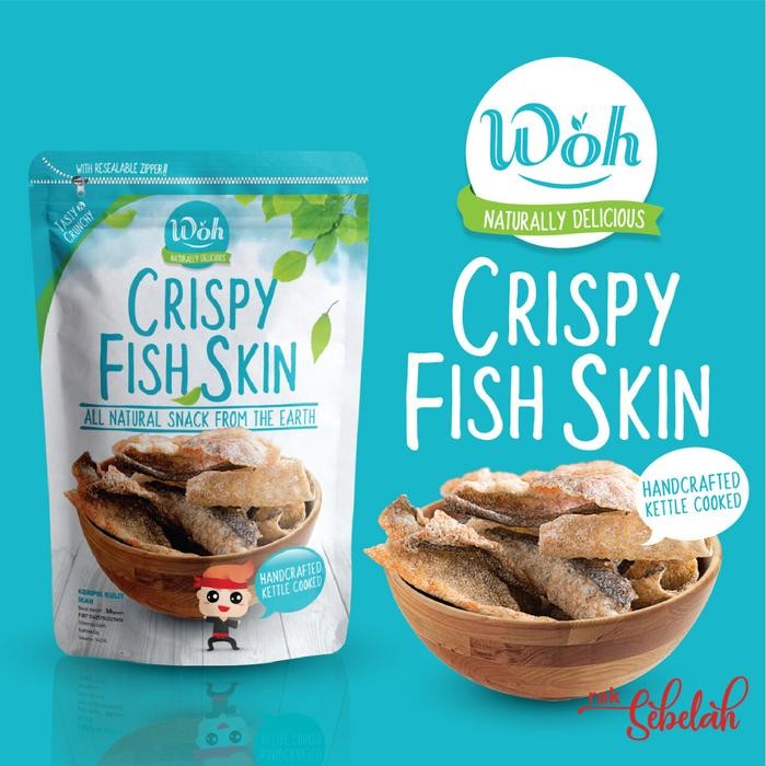 Eat,- Fish Skin Crispy Woh 30Gr