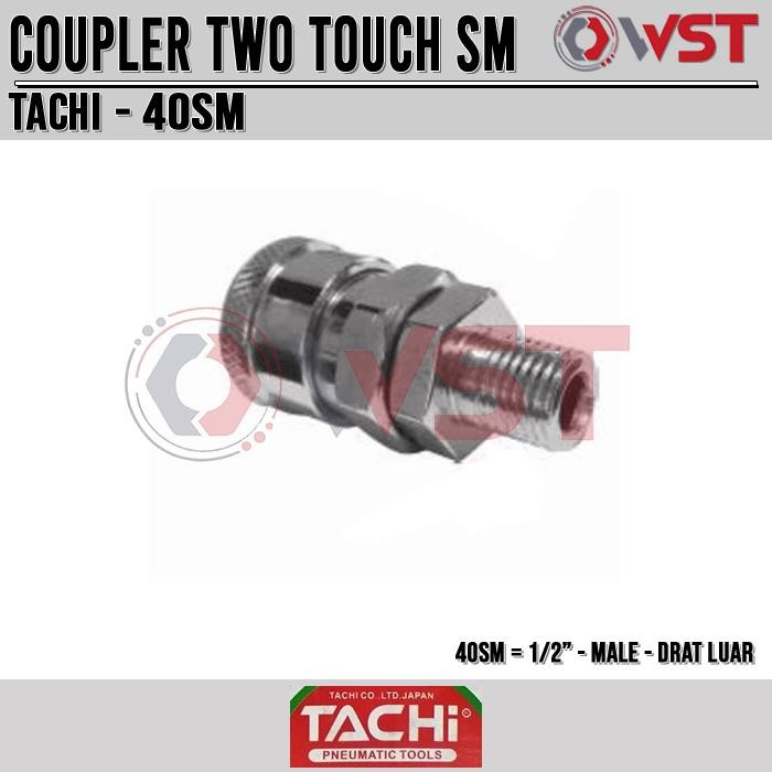 KirimLgsG- Tachi Quick Coupler Two Touch 40 Sm / Coupler 40Sm / Kopler Sm40