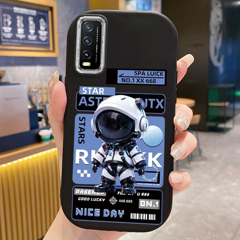 Casing Hp Untuk VIVO Y20 Y20i Y20s Y20T Y12s Y12a Case Casing Mesin bebek HP Kasing bulat gemuk Cesi