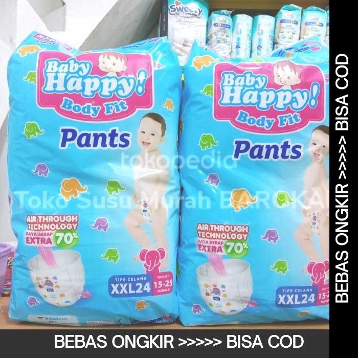 ot2q- Pampers Baby Happy Pants Xxl Isi 24 Popok