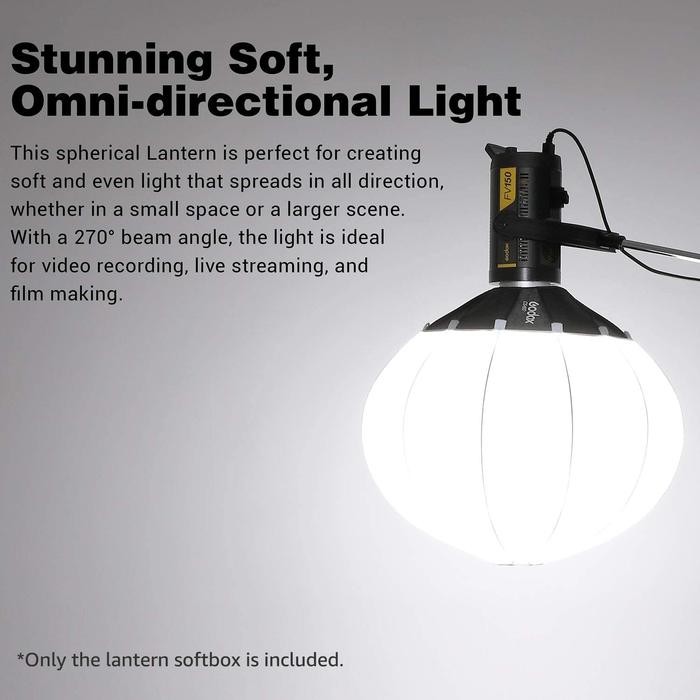 hw5f- Godox Cs-85D Collapsible Lantern Softbox 85Cm Bowens Mount - Cs85D