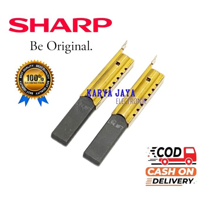 Carbon brush Mesin Cuci Front Loading Sharp / Arang Mesin Cuci Sharp