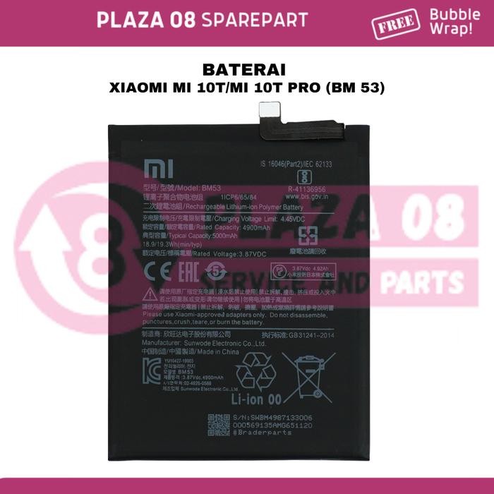 BATERAI XIAOMO MI 10T/MI 10T PRO (BM 53)