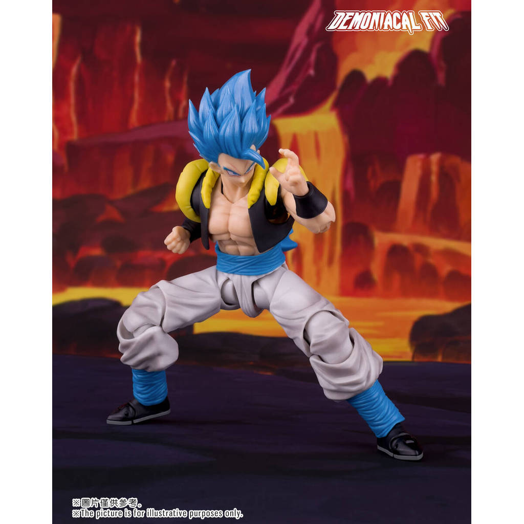  Demoniacal Fit Dragon Ball Z Gogeta Figure SHF Hero Waltz Gogeta The Supreme Dance Super