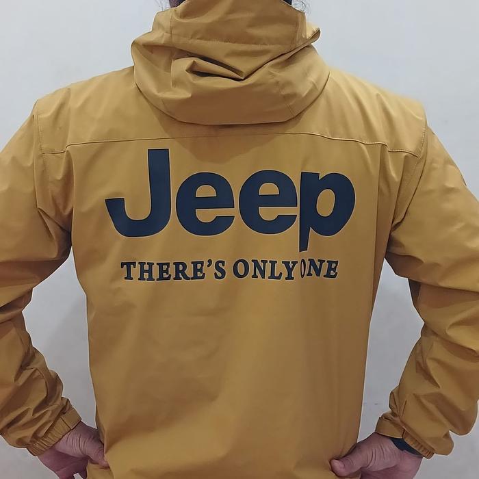 AZetc - Jaket Zipper Jeep Gril Willyz 4X4 Offroad Outdoor Waterproof