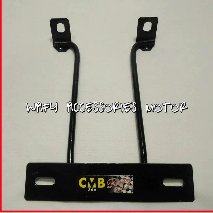 Bracket Plat Dudukan Plat Nomor Motor Depan Yamaha Byson