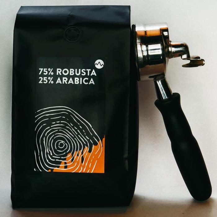 Biji Kopi 25% ARABICA es kopi susu grosir blend by Space Roastery