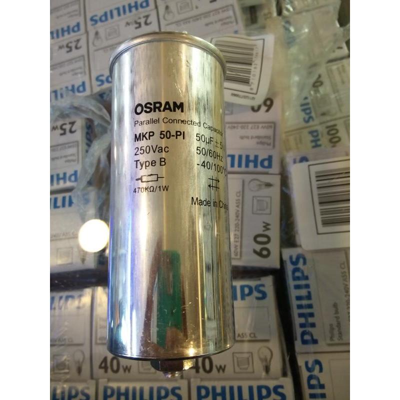 (PROMO) CAPASITOR KAPASITOR 50 MIKRO MICRO OSRAM