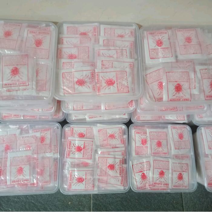 obat gurem 1pot isi 100 pcs