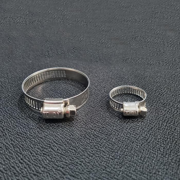 KLEMAN SELANG STAINLESS STEEL KLEM RADIATOR GAS POMPA AQUARIUM KOLAM