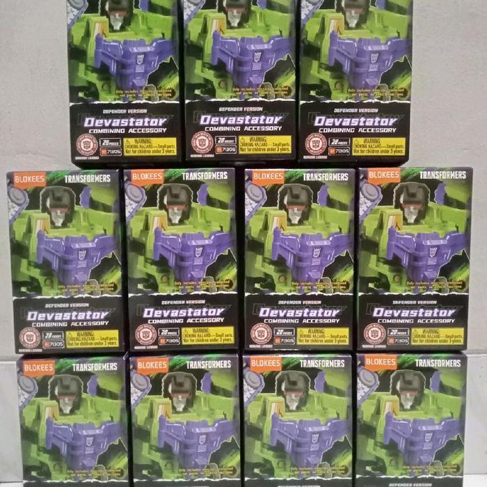 HOT SALE DEVASTATOR BLOKEES ORIGINAL BELUM DI SCAN SEALED SEGEL KEREN TERMURAH