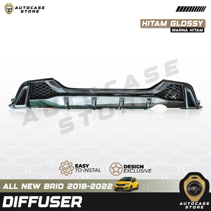 Ready Stok DIFFUSER URBANITE ALL NEW BRIO 20182024 UP HITAM DOFF / HITAM GLOSSY AKSESORIS MOBIL