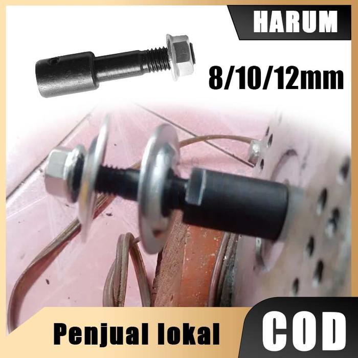 Ada Stok 8-12mm Paket Konektor Sambungan As Dinamo 775 Ke Gerinda Adaptor