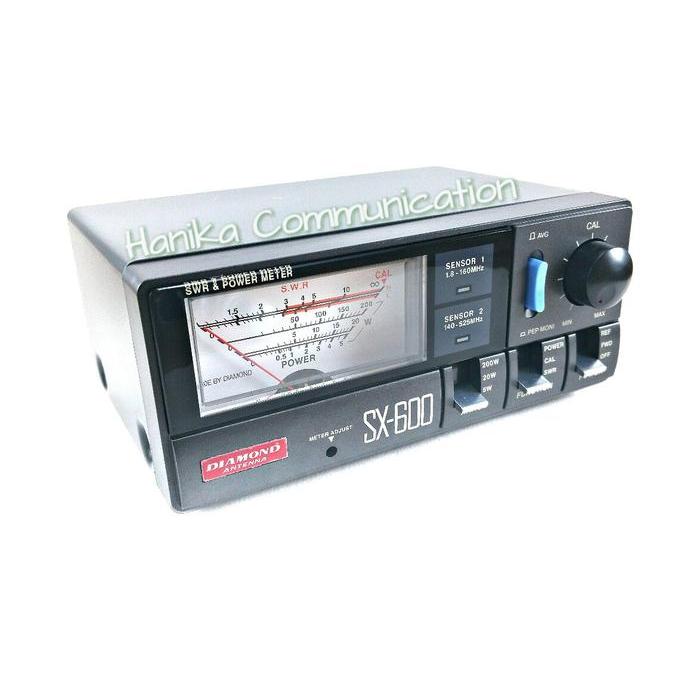 DIAMOND ANTENNA SX-600 SWR POWER METER SX600 HT KABEL FREKUENSI ANTENA