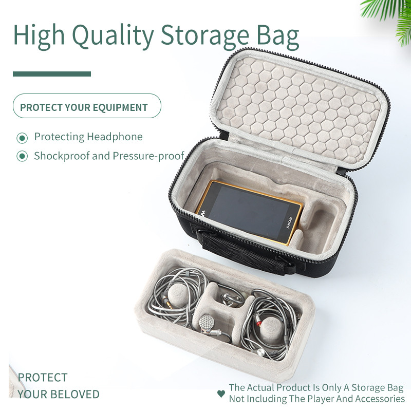 Carrying Case for Sony Walkman NW-A306 NW-A307 NW-WM1AM2 NW-WM1ZM2 NW-WM1A WM1Z NW-ZX300A ZX500