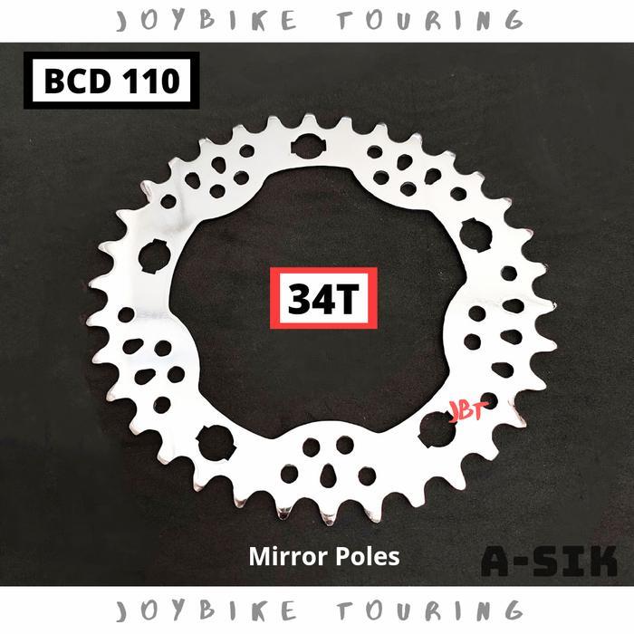 Chainring 33T Oval Bcd 110