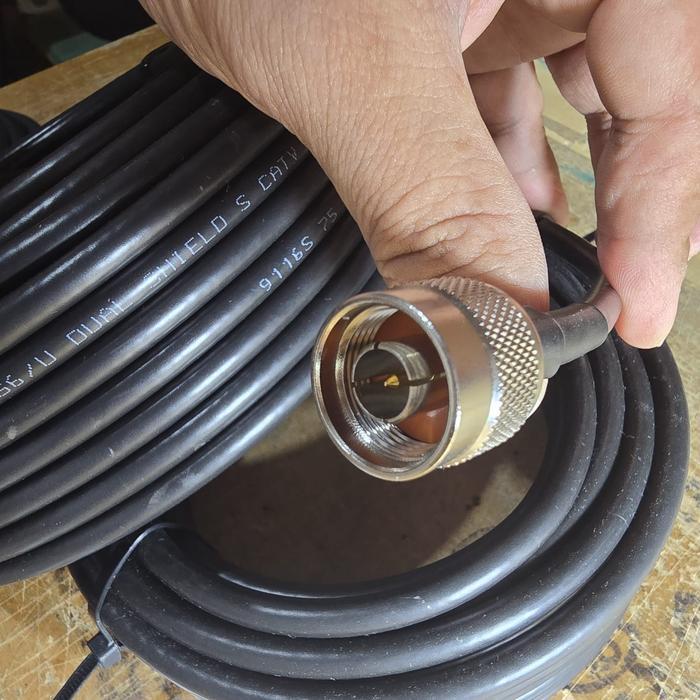 KABEL EKSTENSION CABLE EXTENSION ANTENA YAGI LPDA OMNI TABUNG GRID 5M