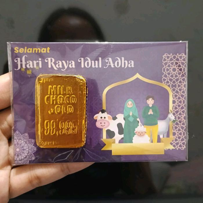 MINI GIFT COKLAT HAMPERS IDUL ADHA/HAMPERS WISUDA/HAMPERS GRADUATION/ MINI GIFT COKLAT GOLD BATANGAN