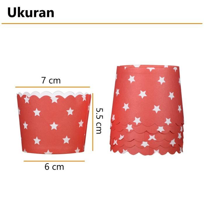 aiGooTan - ALAS CUP CAKE (ISI 10) - Kertas Muffin Paper Cupcake Kue Bolu Wadah Tempat Murah Medan