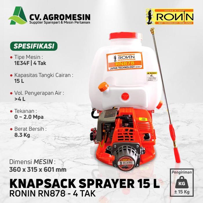 KNAPSACK SPRAYER 4 TAK RONIN RN878 15 LITER PROMO TERMURAH