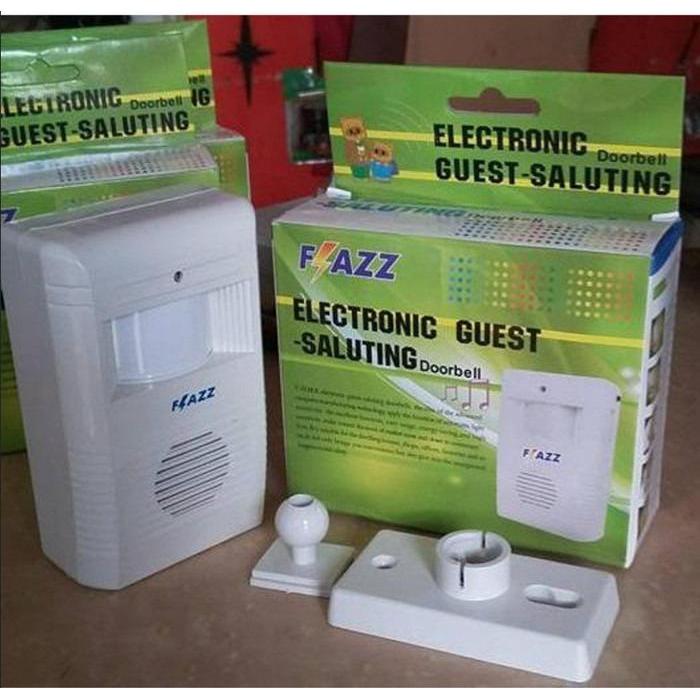 Bel Pintu Sensor Penyambut Tamu selamat datang Electronic Guest Saluting Doorbell Sensor Gerak