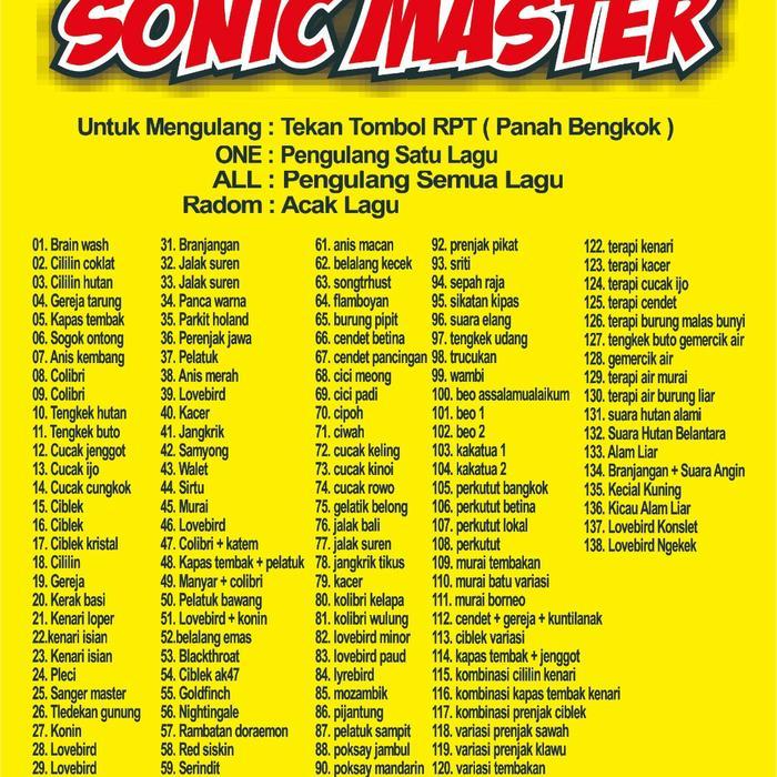 Jayus - Sonic Bird Master Masteran Burung Murai Mp3