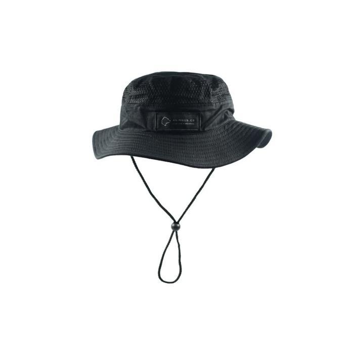Animous Jungle Hat Topi Safari Bucket Hat dengan Desain Jungle Motif - Hitam Topi Siecco Bucket Hat 